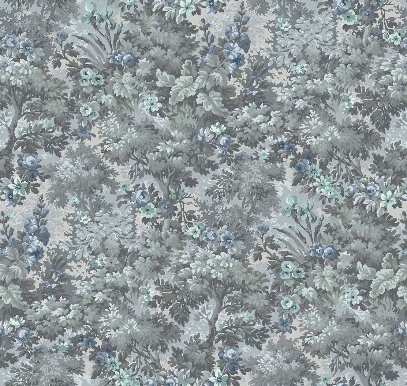 Панно Loymina Панорама Английский сад: панорамный паттерн PNR4 018 3×1 Панно Loymina Панорама Английский сад: панорамный паттерн PNR4 018 3×1